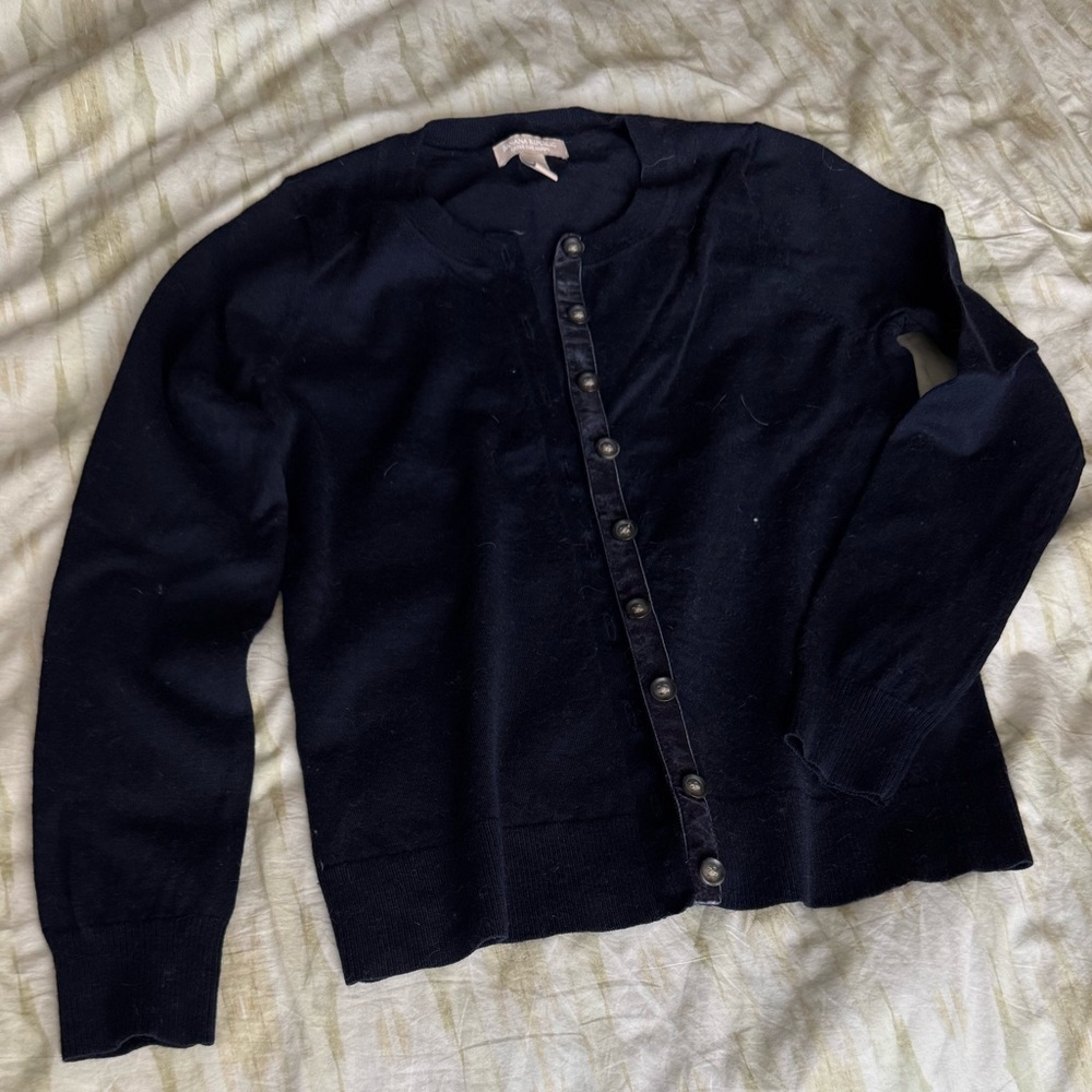 Banana Republic Women's Navy Cardigan